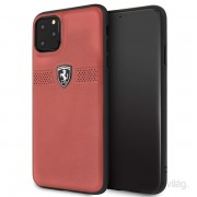 Rdeča usnjena torbica FERRARI Off Track za iPhone 11 Pro Max 