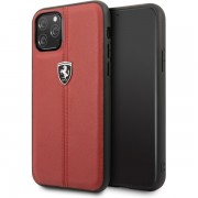 FERRARI iPhone 11 Pro navpično črtast rdeč ovitek 