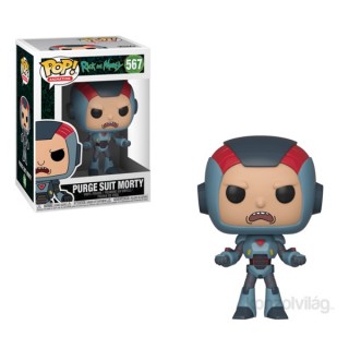 Funko POP (567) Rick & Morty - Purge Suit Morty Figure Merch