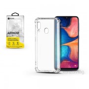 Roar KC0387 Roar Armor Samsung A20e prosojen, na udarce odporen silikonski zaščitni ovitek za telefon 