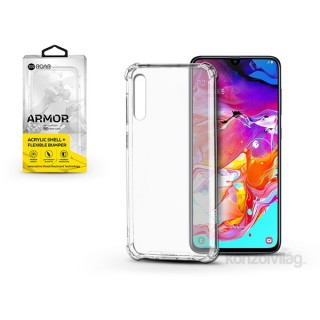 Roar KC0390 Roar Armor Samsung A70 prosojen, na udarce odporen silikonski zaščitni ovitek za telefon Mobile