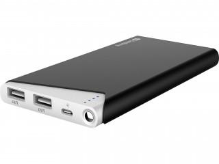 Sandberg PowerBank 10000mAh (1A 2,1A USB port; črna) Mobile