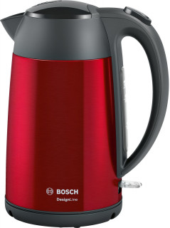 Grelnik vode Bosch TWK3P424 DesignLine rdeče-črn Dom