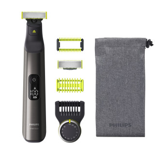 Philips OneBlade Pro Face+Body QP6550/30 hibridni brivnik Dom