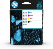 HP 934 Black/935 Cyan/Magenta/Yellow 4-pack Original Ink Cartridges 