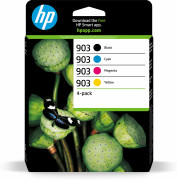 HP 903 4-pack Black/Cyan/Magenta/Yellow Original Ink Cartridges 