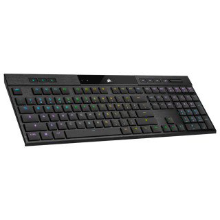 Corsair K100 AIR tipkovnica USB + RF Wireless + Bluetooth QWERTY Angleščina Črna PC