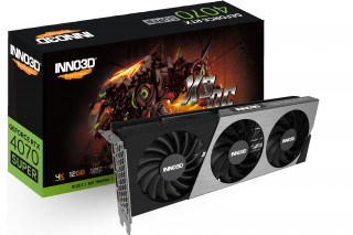 Inno3D GEFORCE RTX 4070 SUPER X3 OC NVIDIA 12 GB GDDR6X PC