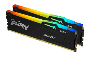 Kingston Technology FURY Beast RGB pomnilniški modul 32 GB 2 x 16 GB DDR5 PC