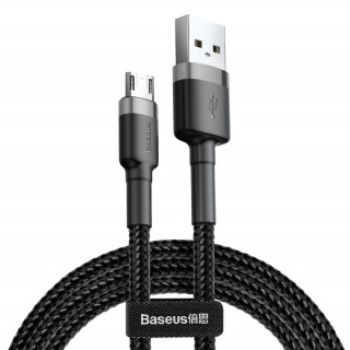 Baseus CAMKLF-CG1 USB kabel 2 m USB A Micro-USB B Črna, Siva PC