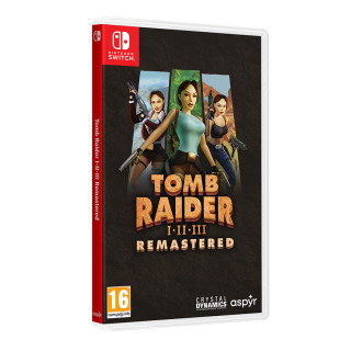 Tomb Raider I-III Remastered Starring Lara Croft Nintendo Switch