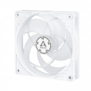 ARCTIC P12 PWM PST Računalniško ohišje Ventilator 12 cm Prozorno, Bela 