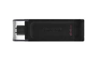 Kingston Technology DataTraveler 70 pogon USB 64 GB USB Tip-C 3.2 Gen 1 (3.1 Gen 1) Črna PC