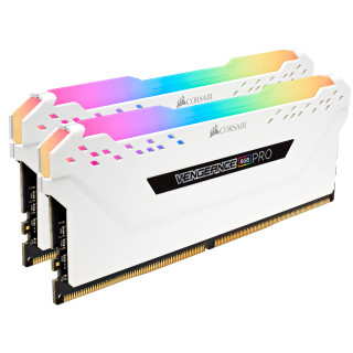 Corsair Vengeance RGB CMW16GX4M2C3200C16W pomnilniški modul 16 GB 2 x 8 GB DDR4 3200 MHz PC