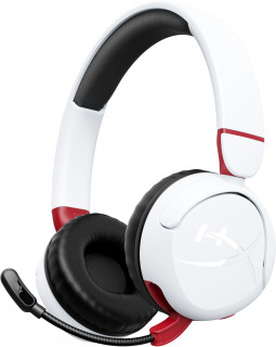 HyperX Cloud Mini - Wireless Gaming Headset (White) Slušalke z mikrofonom Brezžična Naglavni trak Igranje iger Bluetooth Bela PC