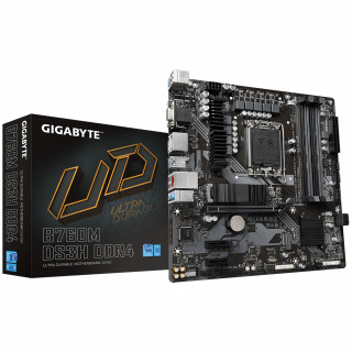 GIGABYTE B760M DS3H DDR4 matična plošča Intel B760 Express LGA 1700 micro ATX PC