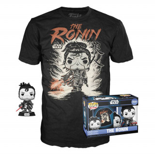 Funko Funko Pop! & majica (za odrasle): Vojna zvezd - vinilna figura in majica Ronin (XL) Merch