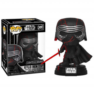 Funko POP! Vojna zvezd: Zvok in svetloba Kylo Ren #308 Vinilna figura Merch