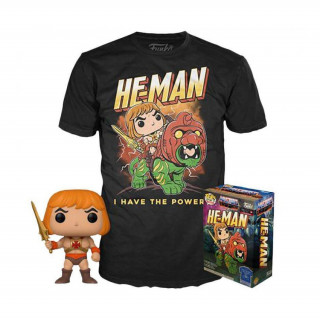 Funko Pop! He-Man: Set škatle za majice in majice M iz vinilne figurice Merch