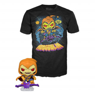 Funko Pop! Marvel: Spiderman: Hobgoblin Vinyl Figura & Tee Box Size T-Shirt M Komplet Merch