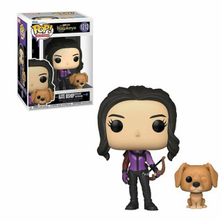 Funko POP! Vinilna figura Kate Bishop z Lucky the Pizza Dog #1212 Merch