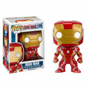 Funko Pop! Marvel Državljanska vojna Stotnik Amerika: Iron Man št. 126 Vinilna figura z vrtljivo glavo 