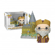 Funko Pop! Mesto: Harry Potter - Albus Dumbledore s Hogwarts #27 Vinyl Figura 