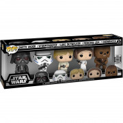 Funko Pop! 5 paketov: Disney Star Wars - Darth Vader / Stormtrooper / Luke Skywalker / Princess Leia / Chewbacca figura 