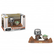 Funko Pop! #369 Trenutek: Mandalorian-Mandalorian&Child 