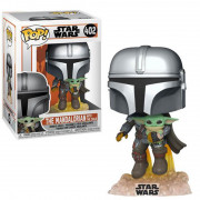 Funko Pop! #402 Vojna zvezd: Mandalorian - Mando Flying w/Jet 