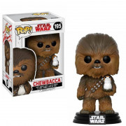 Funko Pop! #195 Bobble: Vojna zvezd: E8 TLJ: Chewbacca w/ Porg 