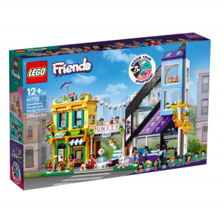 LEGO Friends Cvetličarna in modna trgovina v mestnem središču (41732) Igra 