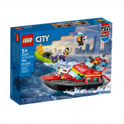 LEGO City Gasilski reševalni čoln (60373) 