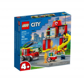 LEGO City Gasilska postaja in gasilsko vozilo (60375) Igra 