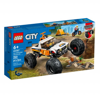 LEGO City Pustolovščine s terenskim vozilom (60387) Igra 