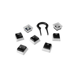 HyperX Full Key Set Keycaps PBT Black US, črn PC