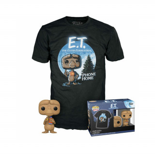 Funko Pop! & majica (za odrasle): ET - ET s sladkarijami (posebna izdaja) Vinilna figura in majica (M) Merch