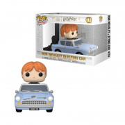 Funko Pop! Rides Super Deluxe: Harry Potter CoS Anniversary 20th - Ron Weasley v Flying Car #112 Vinyl Figura 