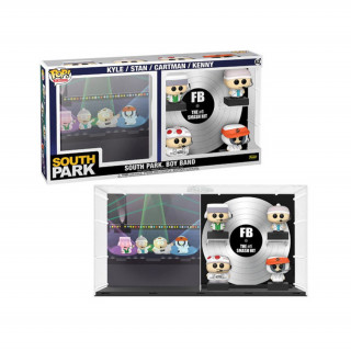 Funko Pop! Albumi Deluxe: South Park Boy Band - Kyle/Stan/Cartman/Kenny Boyband (The #1 Smash Hit) #42 Vinyl Figures Merch