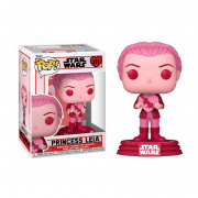 Funko Pop! Disney Star Wars: Valentines S3 - princesa Leia #589 Vinilna figura z vrtljivo glavo 