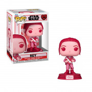 Funko Pop! Disney Star Wars: Valentinovo S3 - Rey #588 Vinilna figura z vrtljivo glavo 