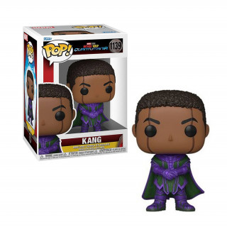 Funko Pop! Marvel: Ant-Man and the Wasp: Quantumania - Kang #1139 Bobble-Head Vinyl Figura Merch