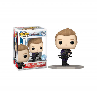 Funko Pop! Marvel: Captain America Civil War: Hawkeye (posebna izdaja) #1144 Bobble-Head Vinyl Figura Merch