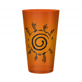 NARUTO SHIPPUDEN - XXL kozarec - 400 ml - Konoha & pečat Merch