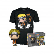 Funko Pop! & majica: Naruto Shippuden - Naruto Running (kovinska) vinilna figura in majica (XL) 