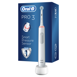 Oral-B PRO3 3000 električna zobna ščetka z glavo Sensi Clean Dom