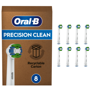 Oral-B glava zobne ščetke Precision Clean 8 kosov Dom