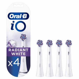 Oral-B iO zobna ščetka Radiant White 4 kos Dom