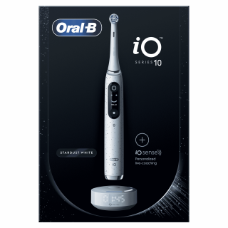 Oral-B iO10 električna zobna ščetka Stardust White Dom