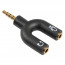 Sencor SAV 188-000 3,5 jack 4P M-2x FP Audio Splitter thumbnail